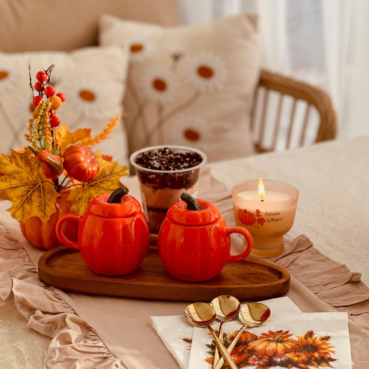 Herbstdeko für die wohnung