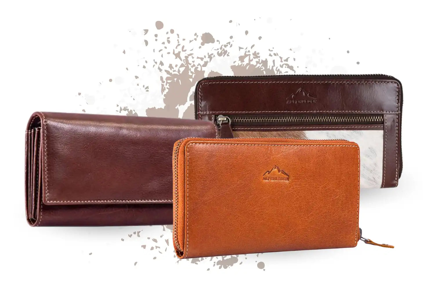 Damen Portemonnaies aus Leder kaufen