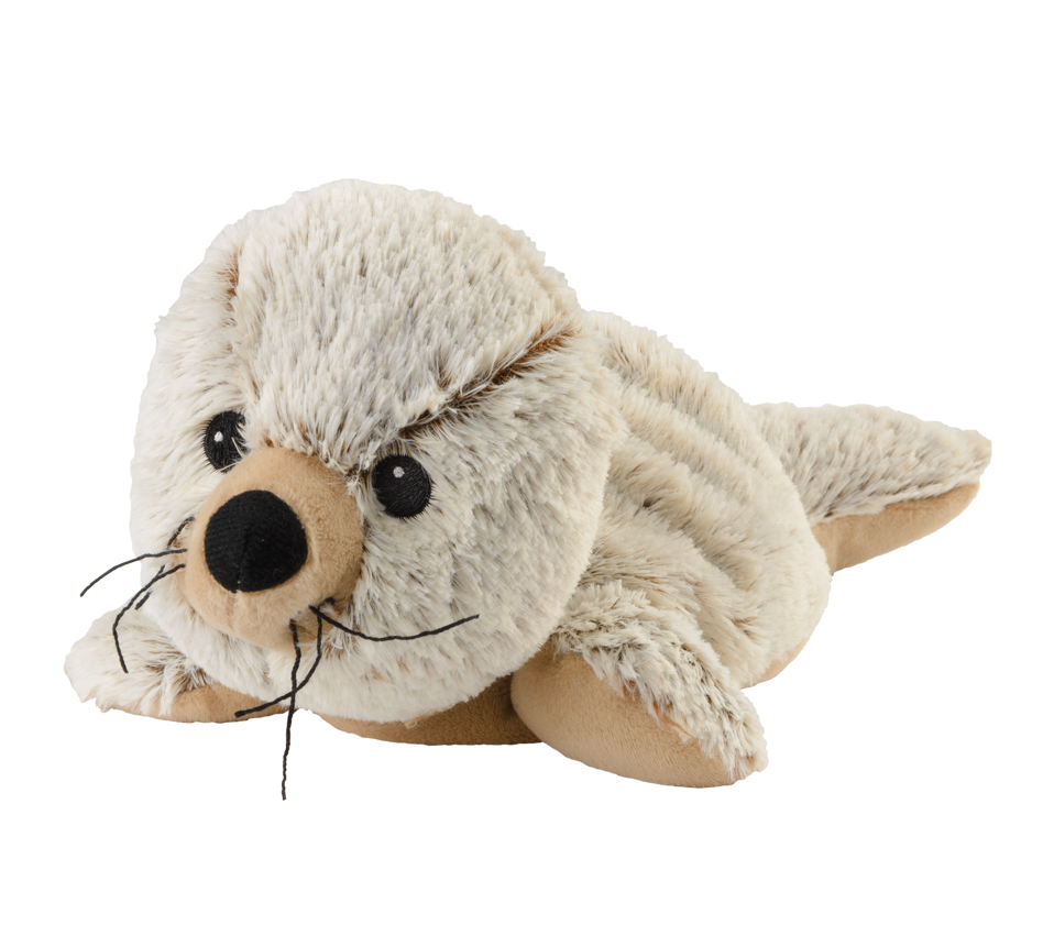 Warmies Kuscheltier Robbe mit Wärmefunktion
