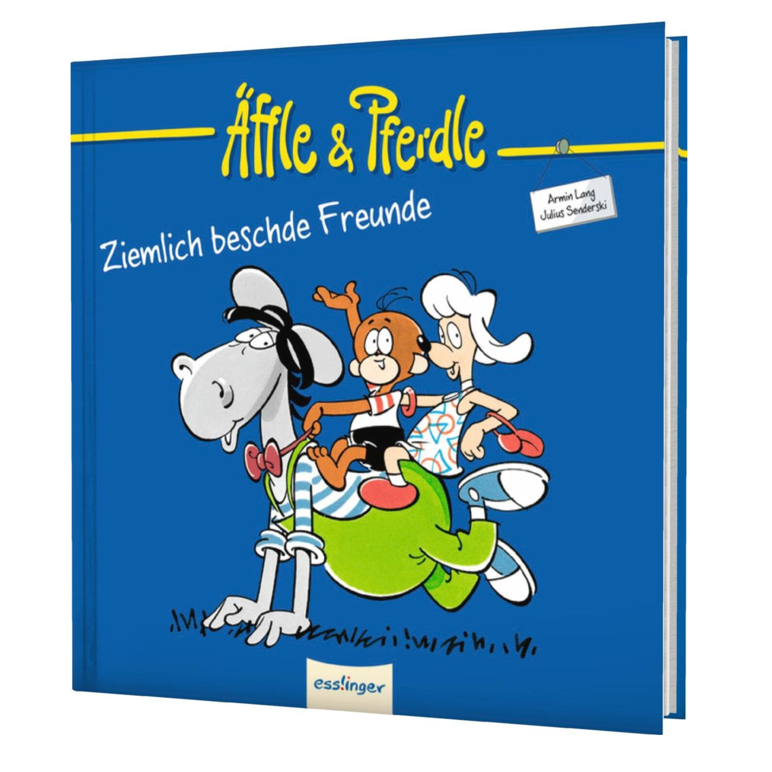 Buchumschlag: Äffle Pferdle - Ziemlich beschde Freunde von Schwarzwälder Bote.