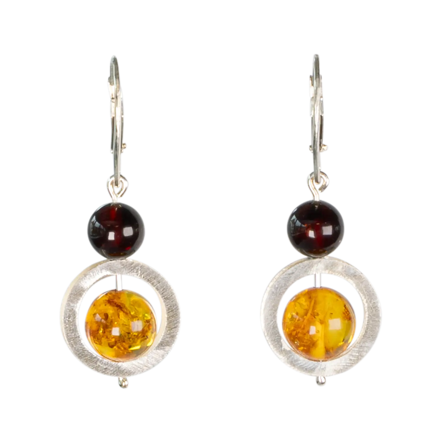 Ohrhänger "Sonne, Mond und Sterne" von ars mundi aus 925 Silber.