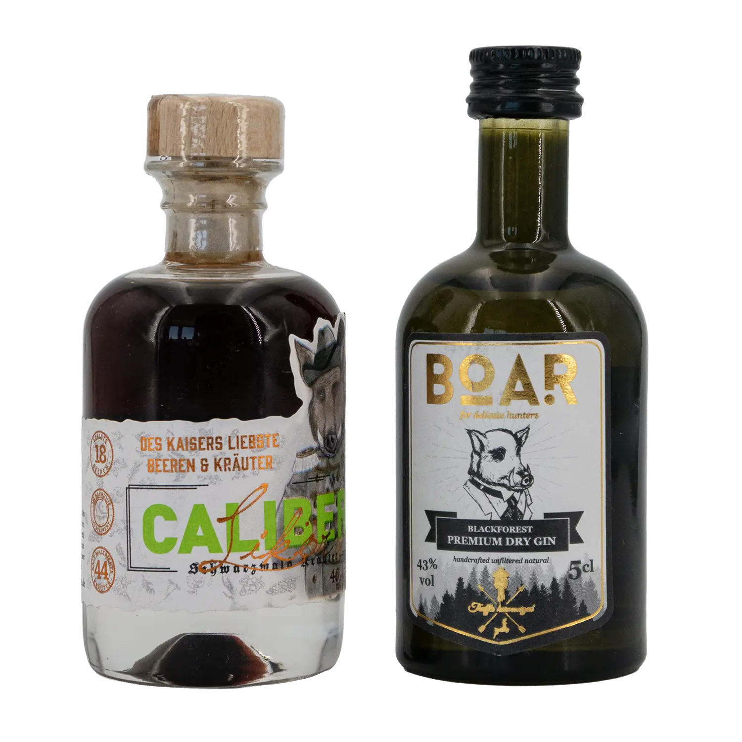 Gin-Miniatur-Geschenkbox "BOAR GIN®"