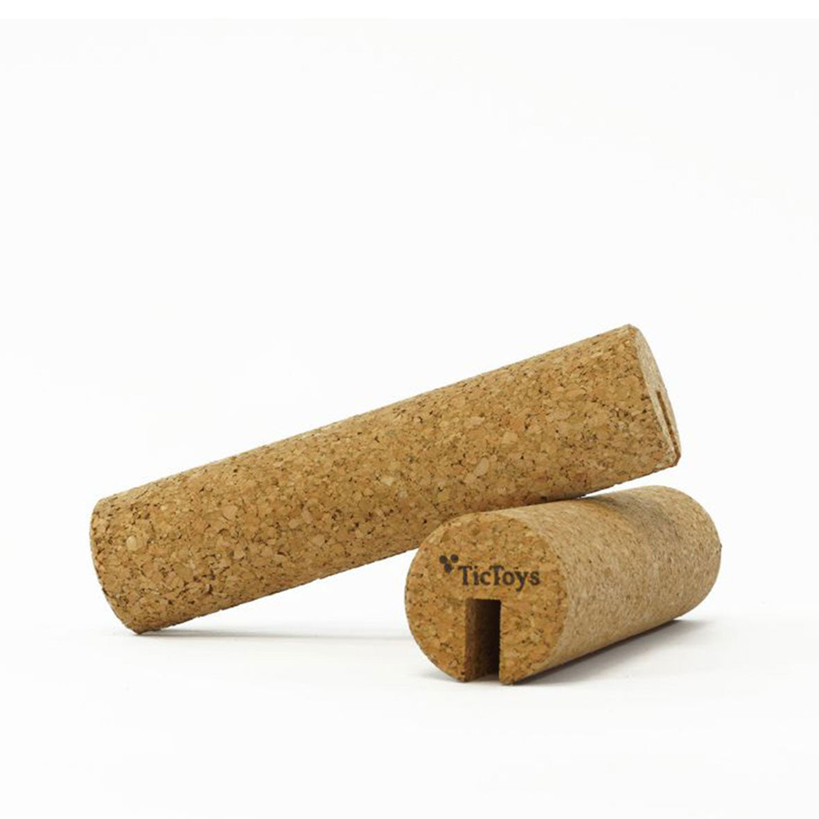 die.rollen sind zwei zylindrische Korkblöcke aus Korkeiche