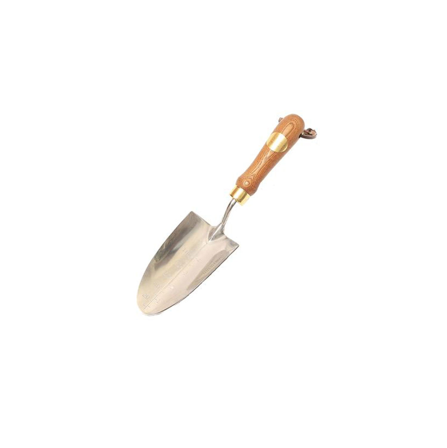 Handschaufel mit Lederschlaufe zum Aufhängen