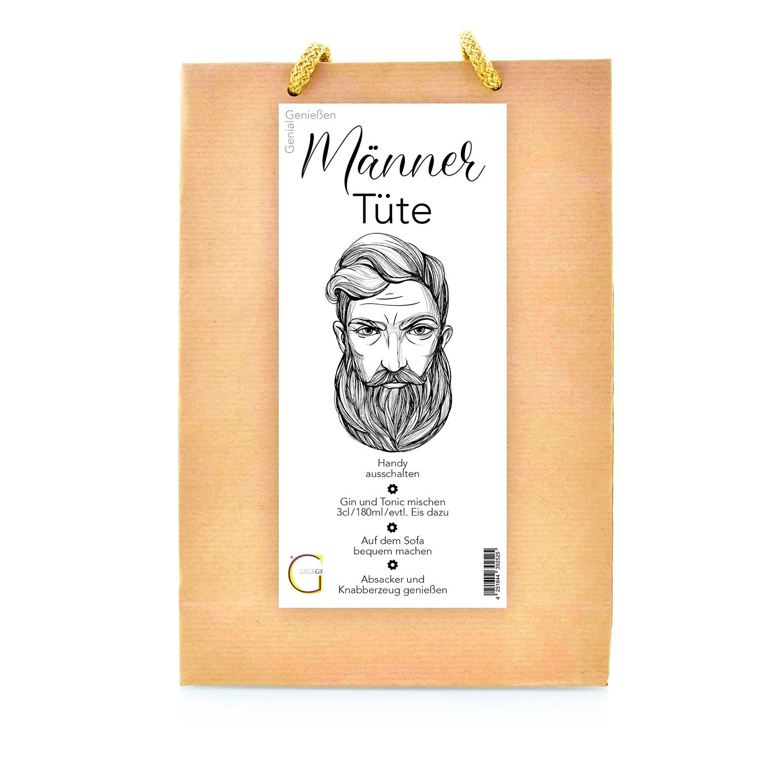 Kleine Aufmerksamkeit für Männer Die Männer Tüte – Gin Tonic