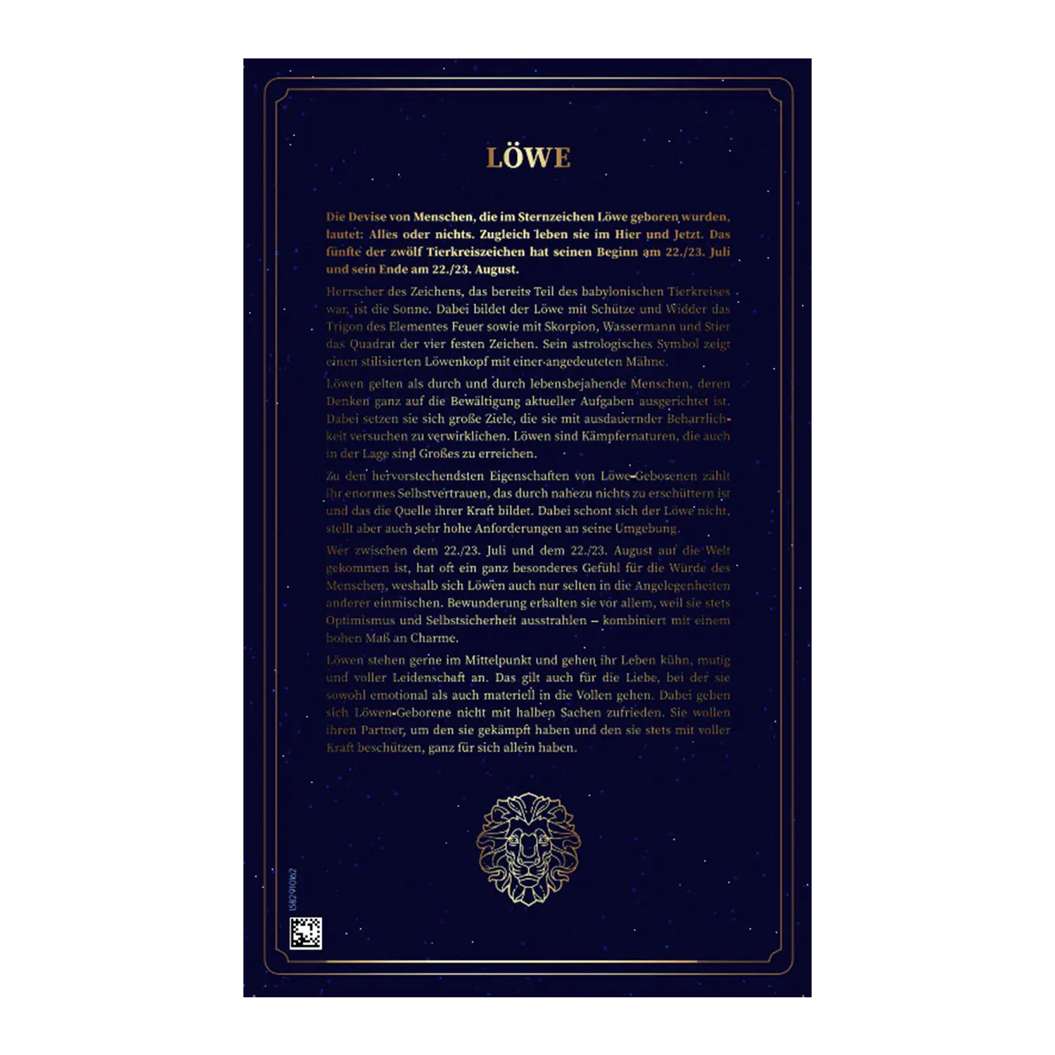 Sternzeichen Löwe