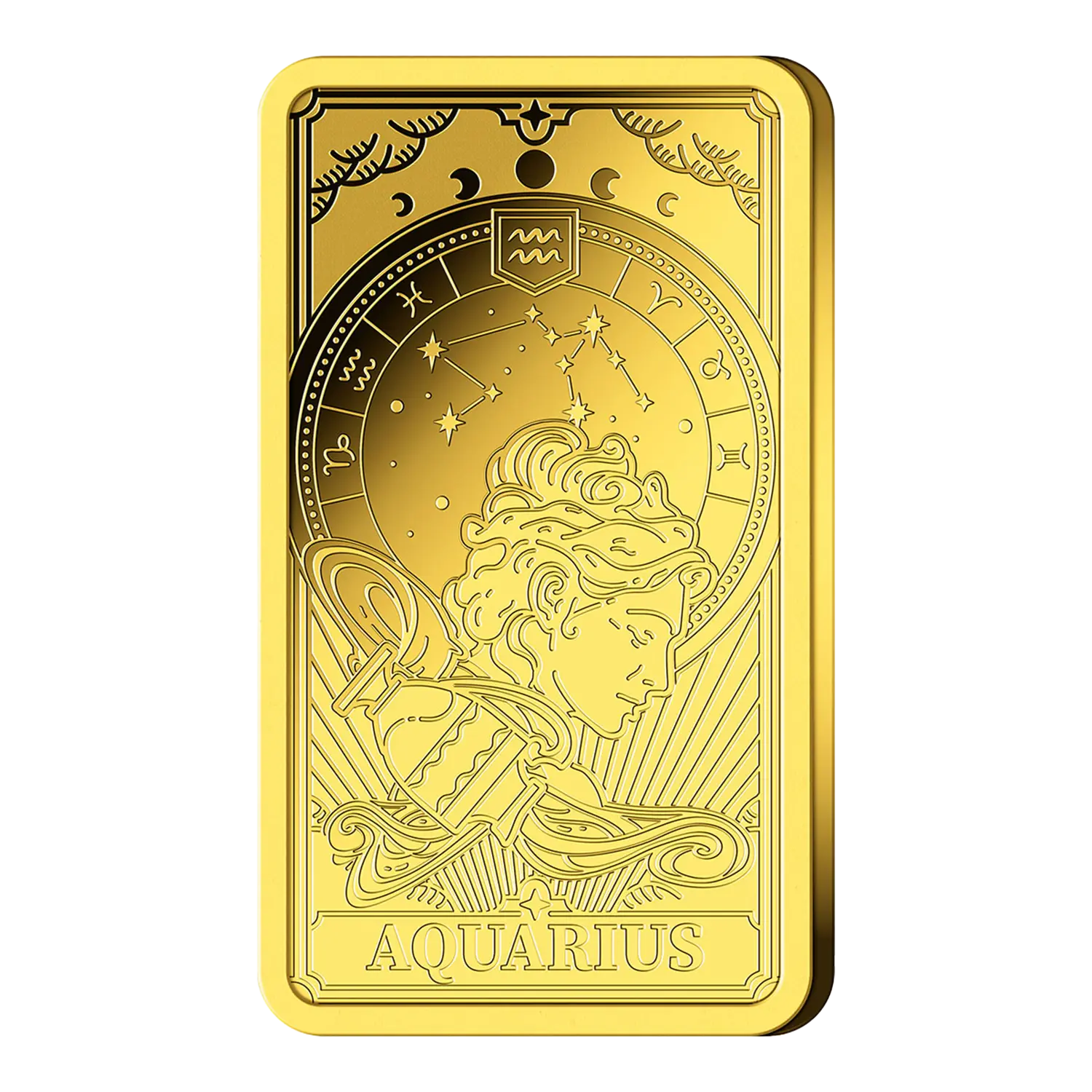 Goldbarren Sternzeichen Wassermann