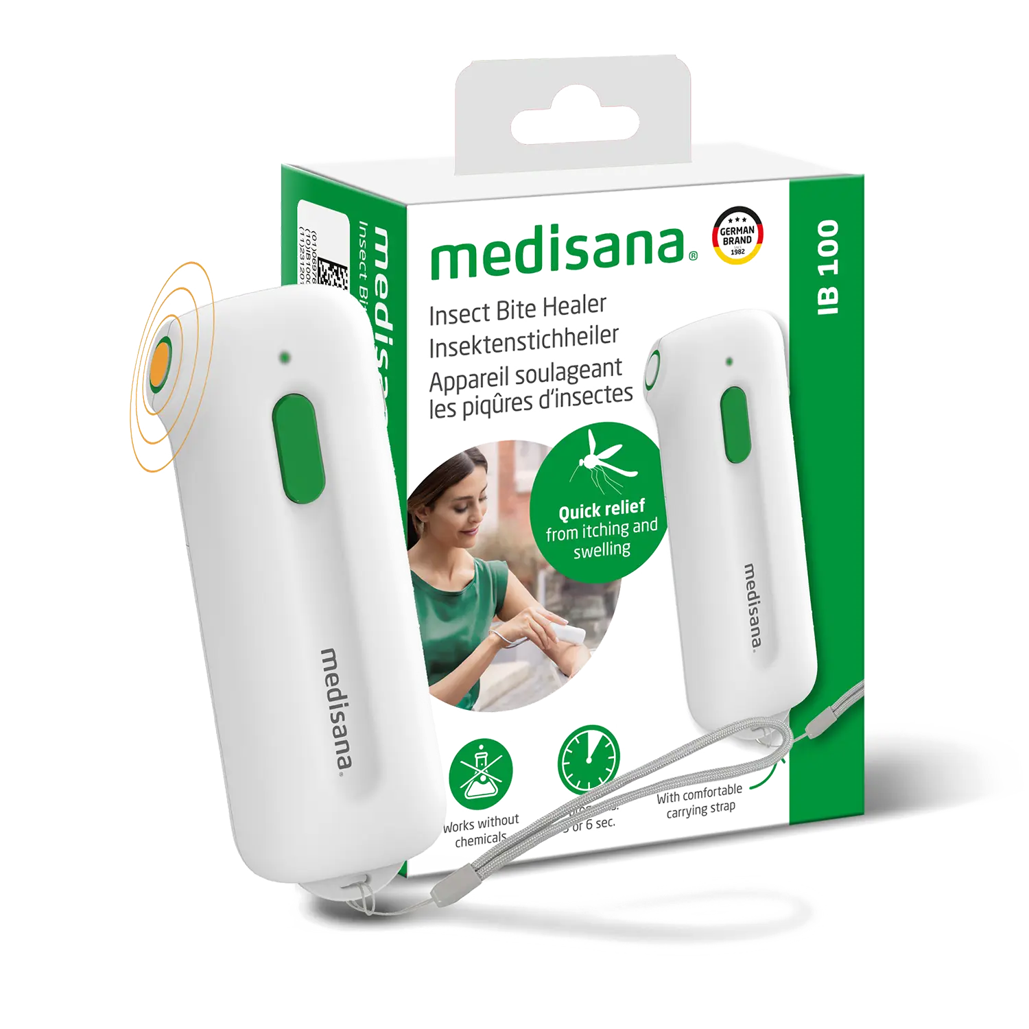 Medisana Insektenstichheiler in der Verpackung