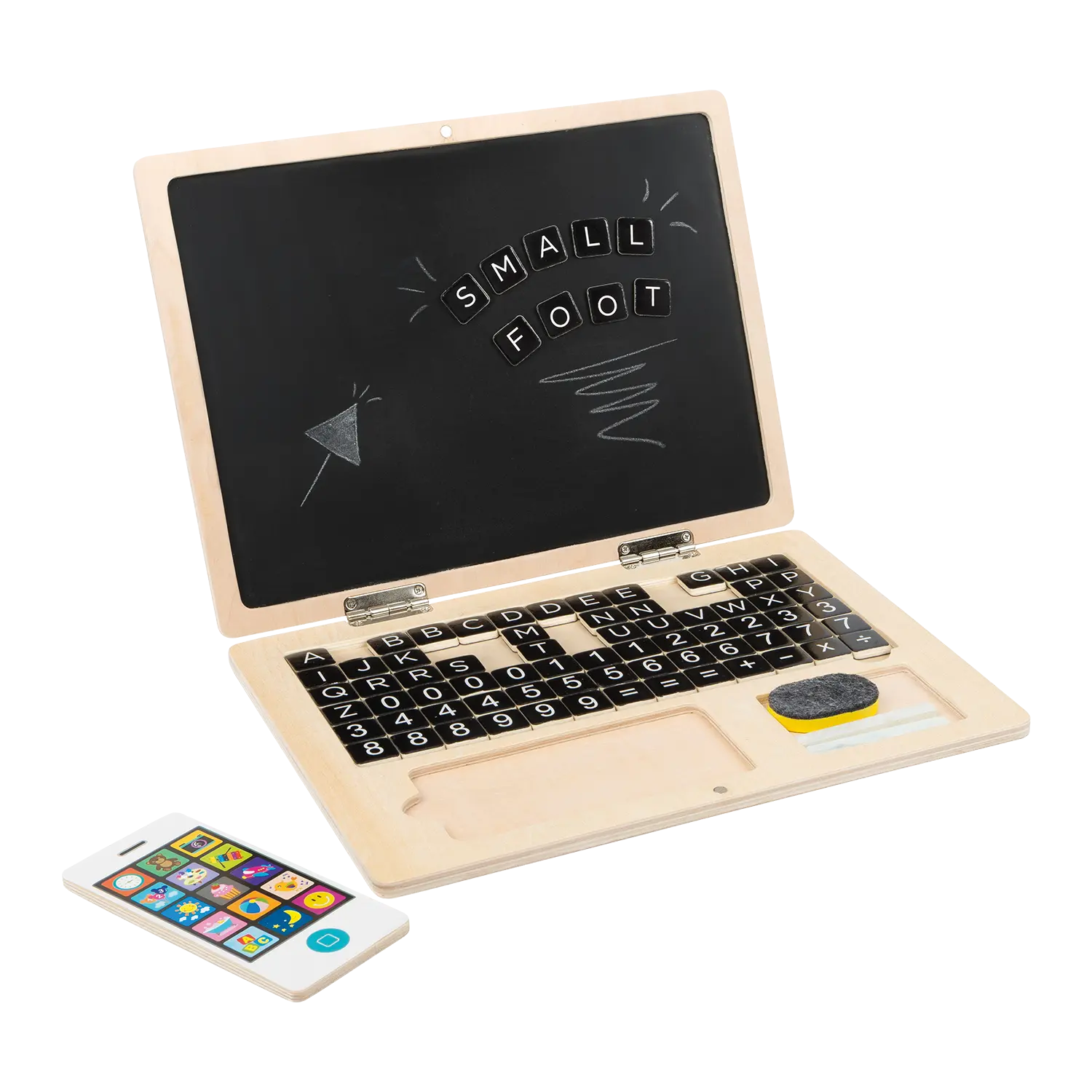 Kinder Laptop aus Holz von small foot