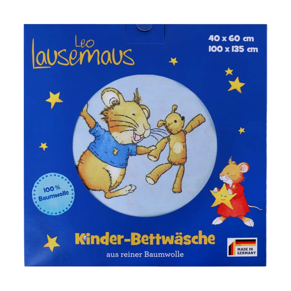 Verpackung der Kinderbettwäsche