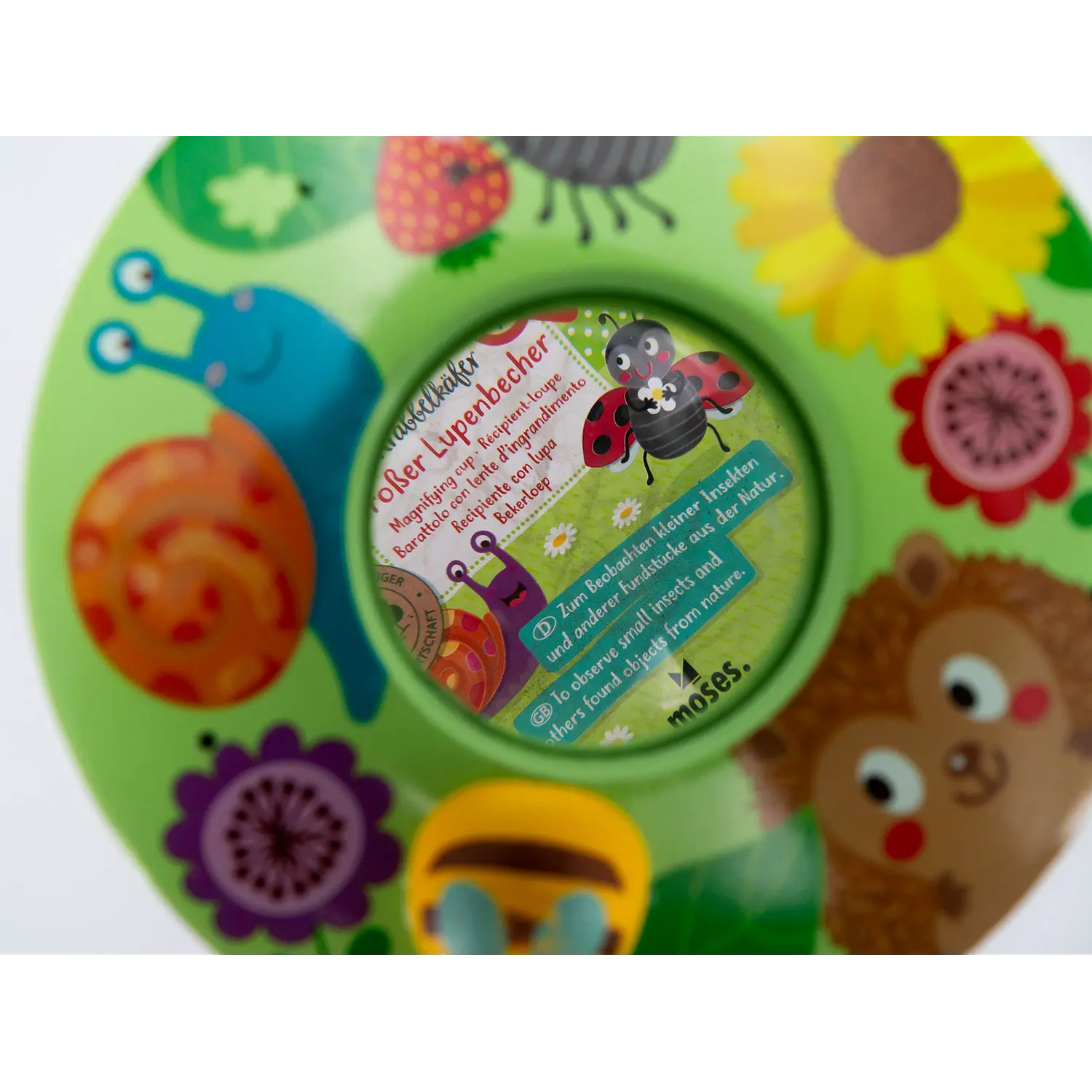 Blick in den Lupenbecher