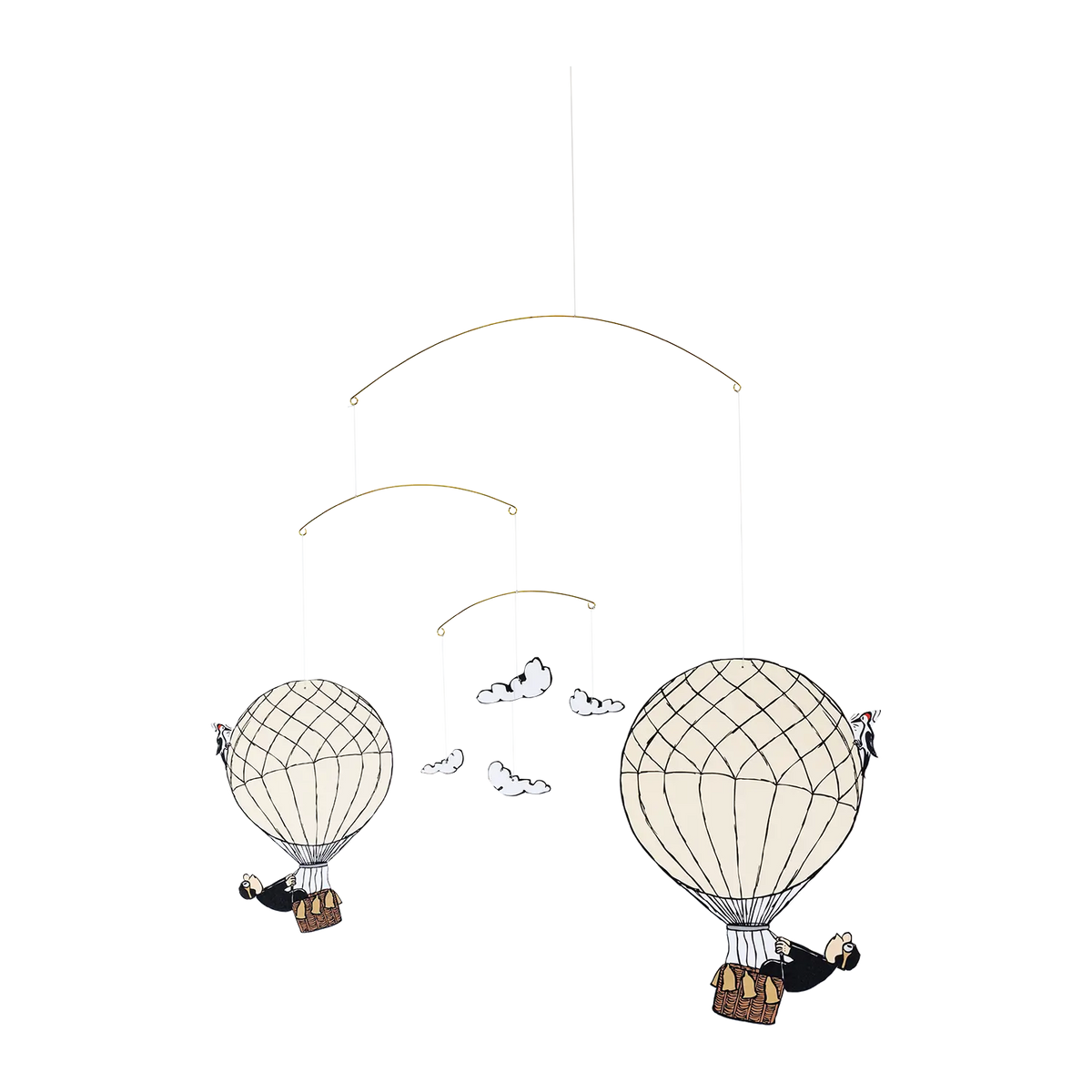 Decken-Mobile Der Ballonfahrer von Loriot