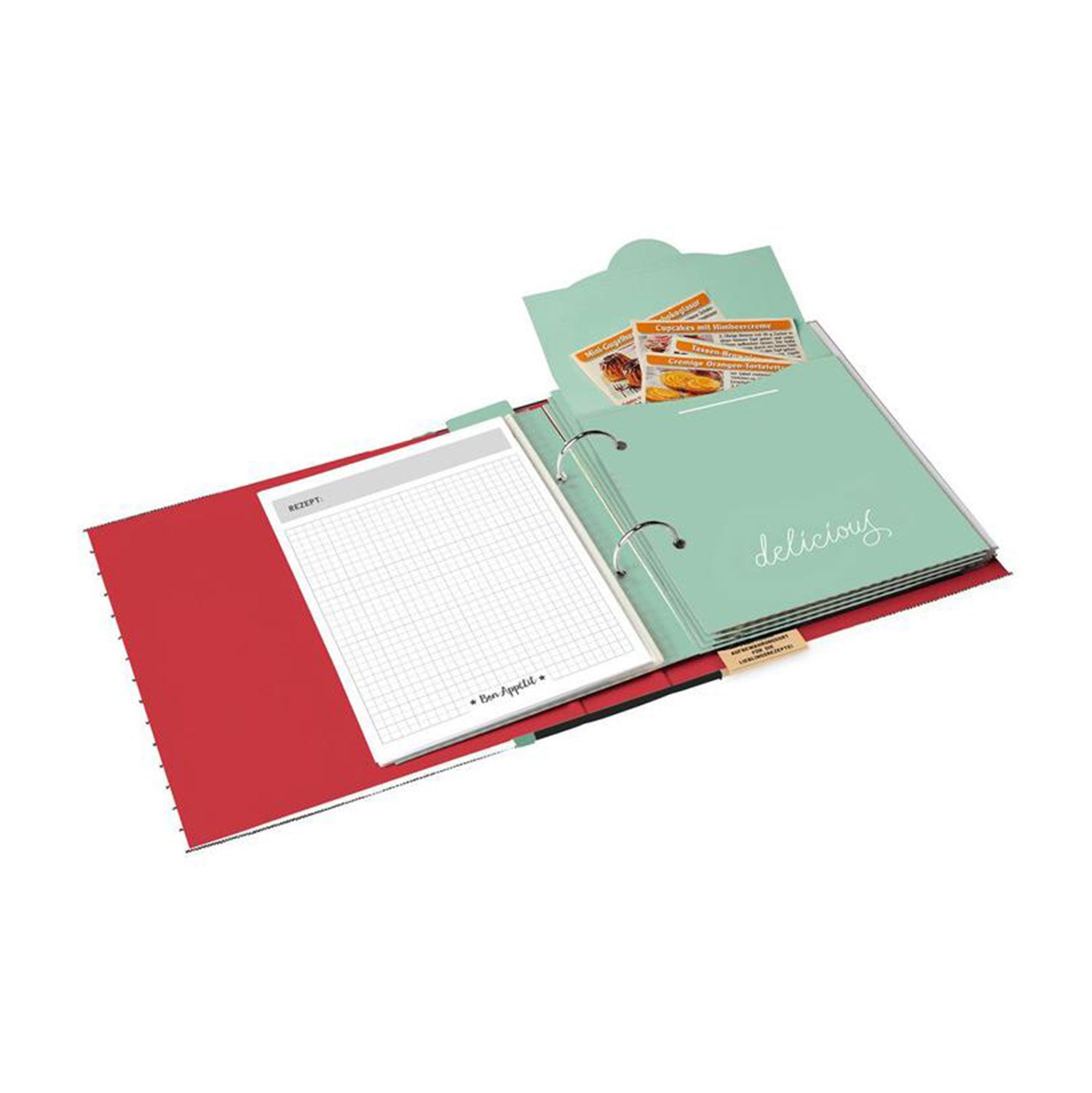 Eine Rezeptesammlung - Order für Kochrezepte