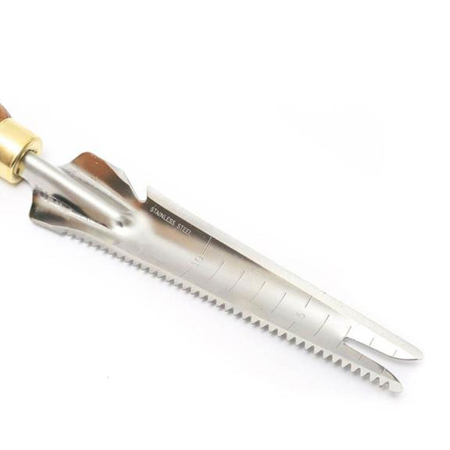 Unkrautstecher mit Pflanzskala für Blumenzwiebeln