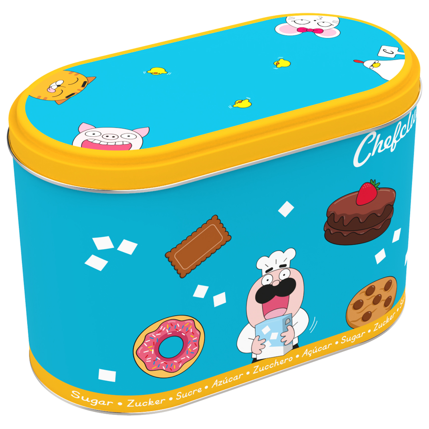 Zuckerdose mit Deckel aus der Chefclub Kids Reihe