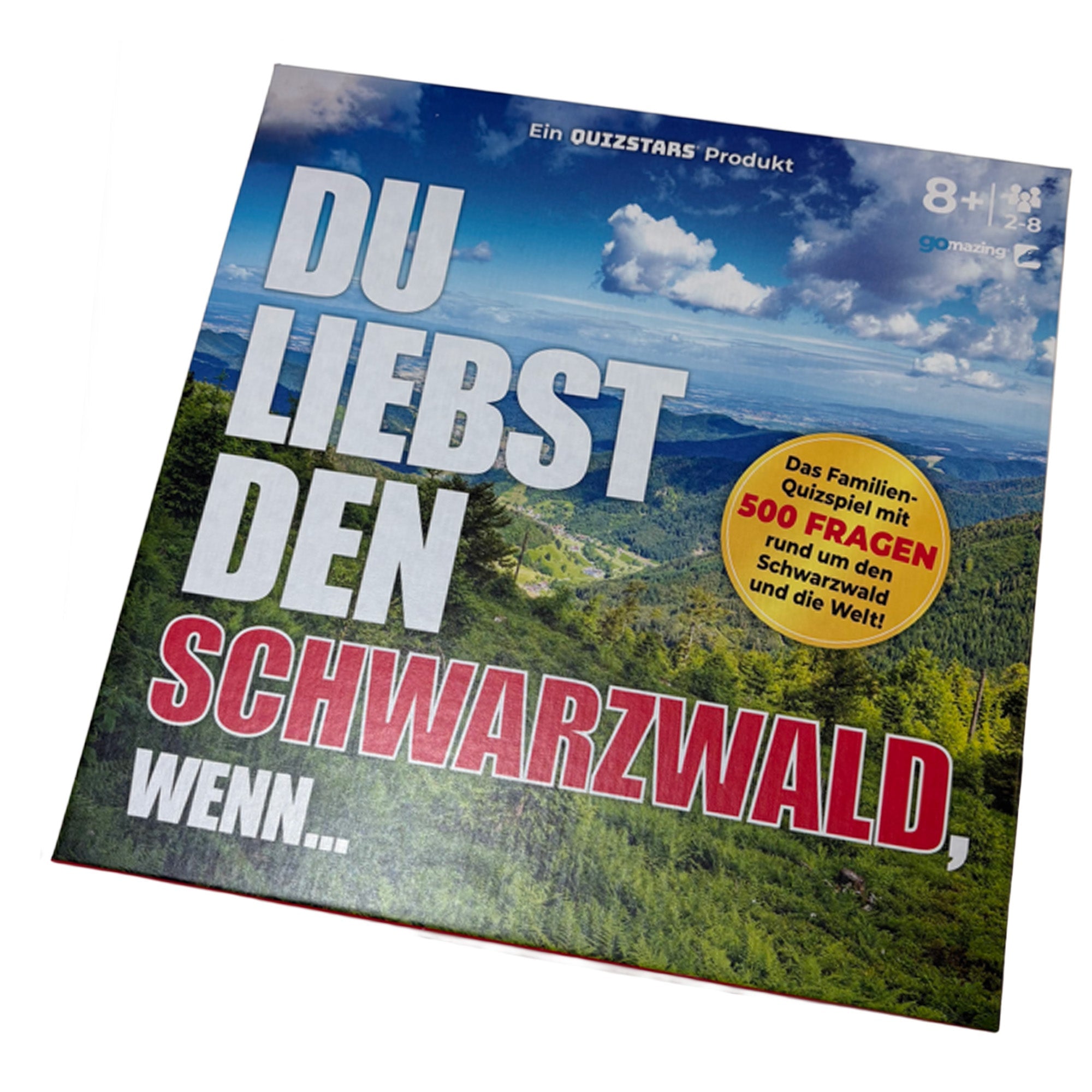 Brettle Spiel "Du liebst den Schwarzwald, wenn..." Schachtel mit Foto.