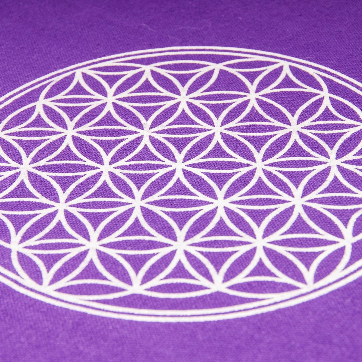 Aufdruck Blume des Lebens im Detail