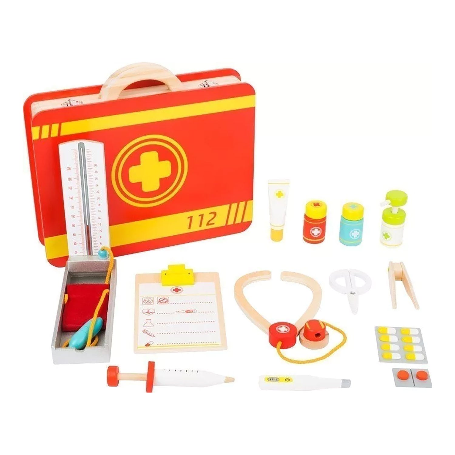 Der Inhalt vom Arztkoffer