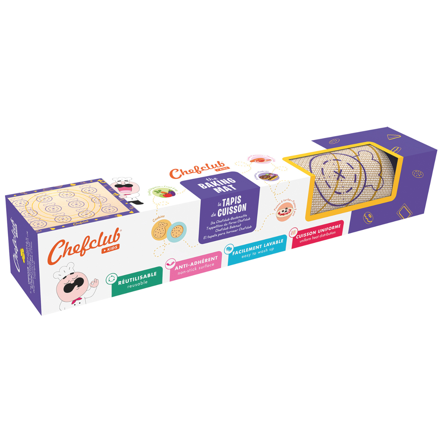 Backmatte für Kinder von Chefclub Kids