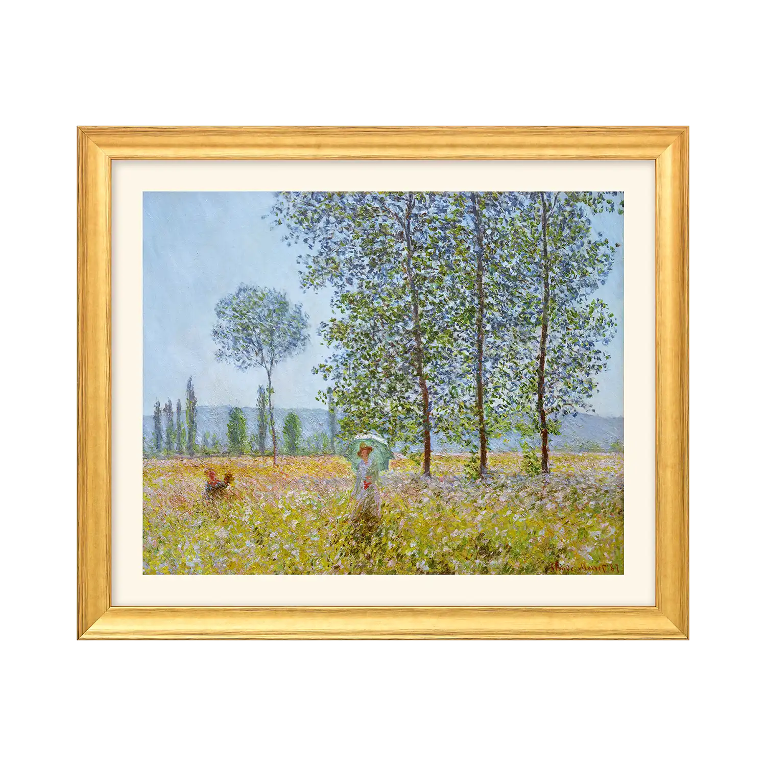 Bild "Felder im Frühling" (1887)