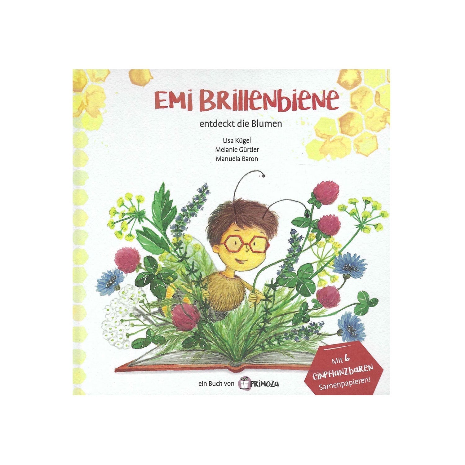 Kinderbuch „Emi Brillenbiene – Die weite Reise einer kleinen Biene“