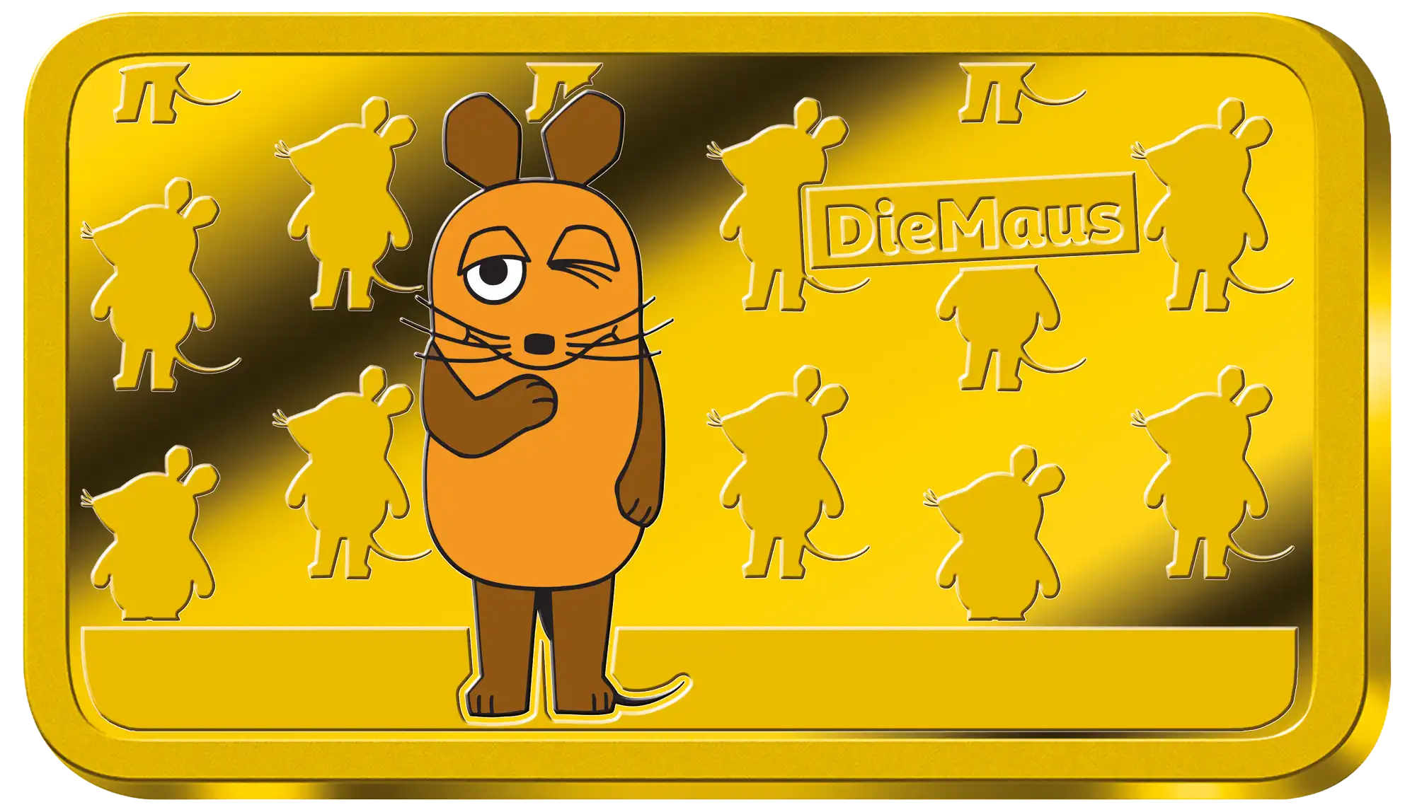 Goldbarren für Kinder - Die Maus