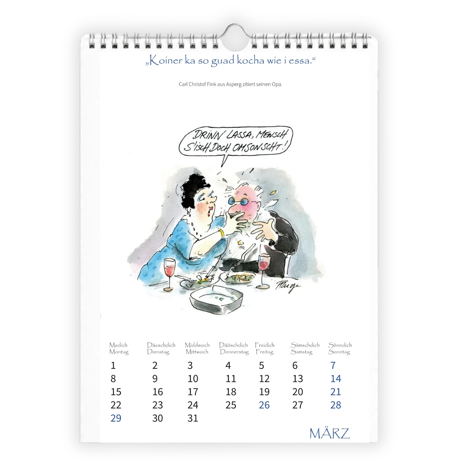 Schwäbischer Kalender 2027