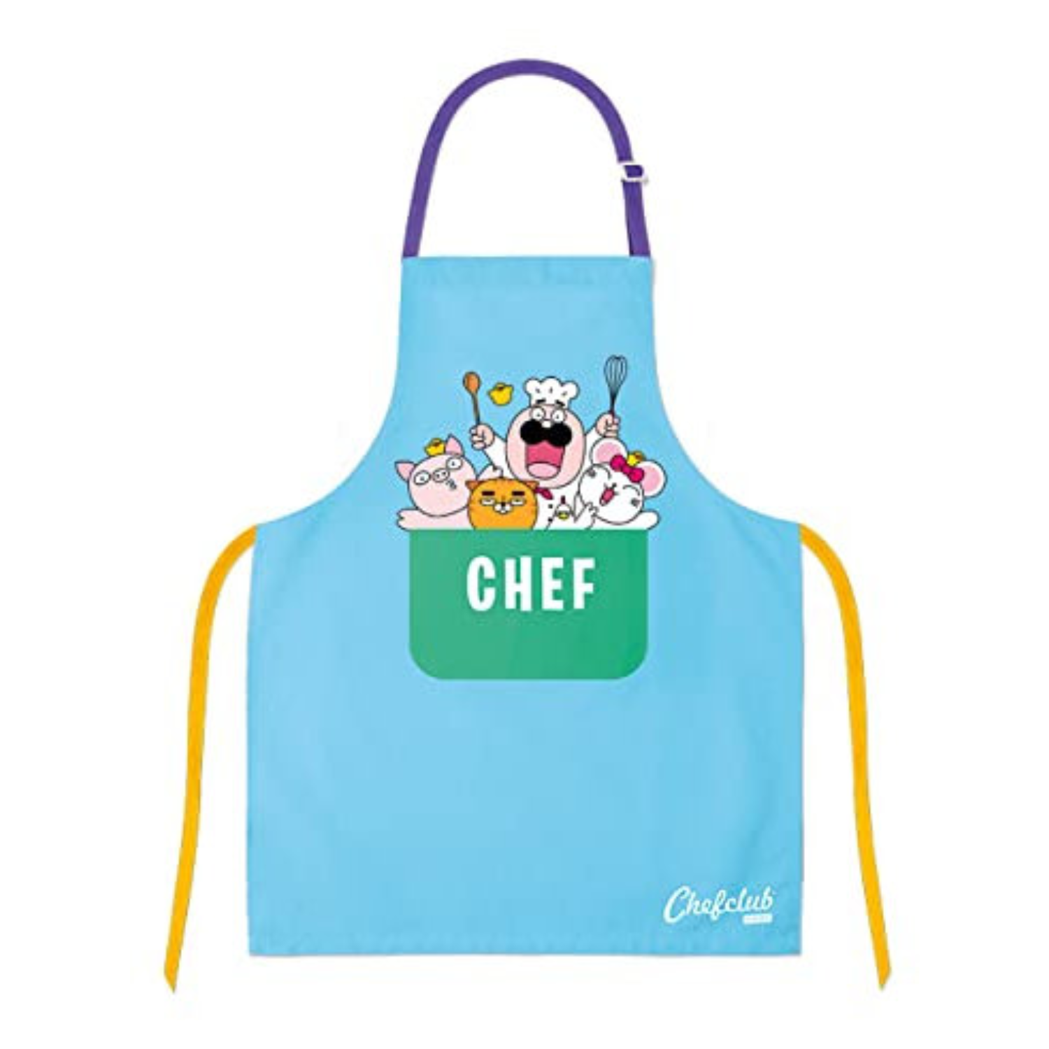 Blaue Kochschürze von Chefclub Kids