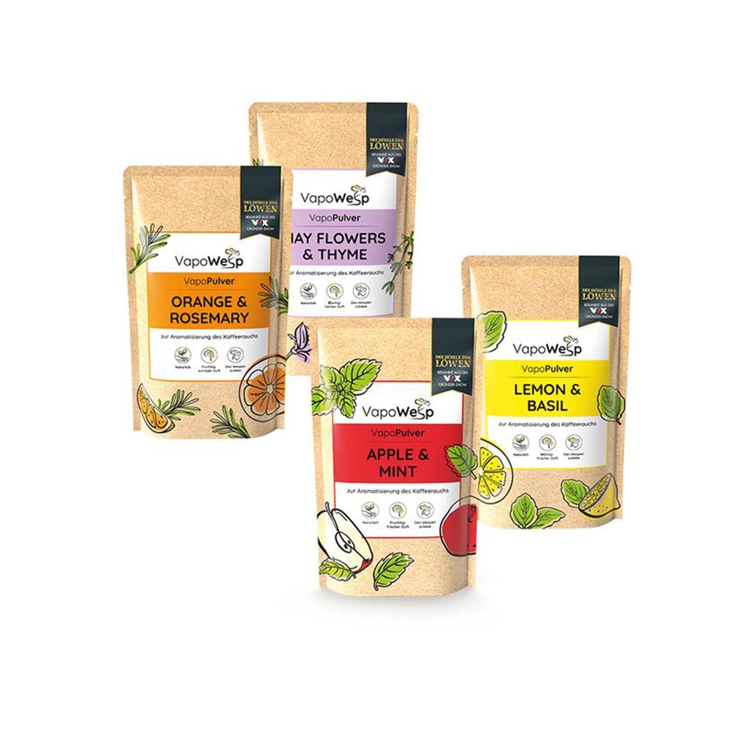 Vapowesp Pulver Nachfüllpack / Set