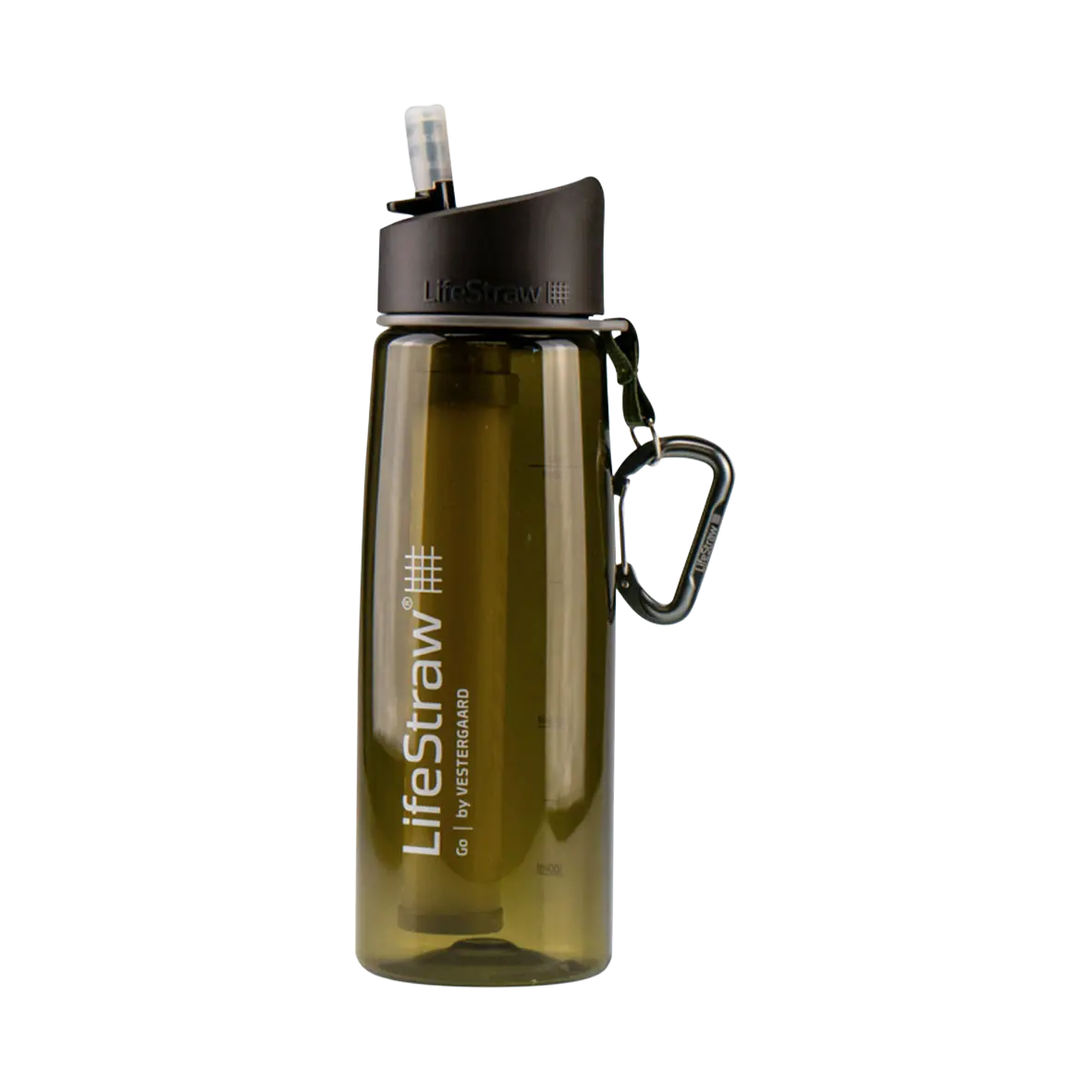 Trinkflasche mit Filter für die Reise