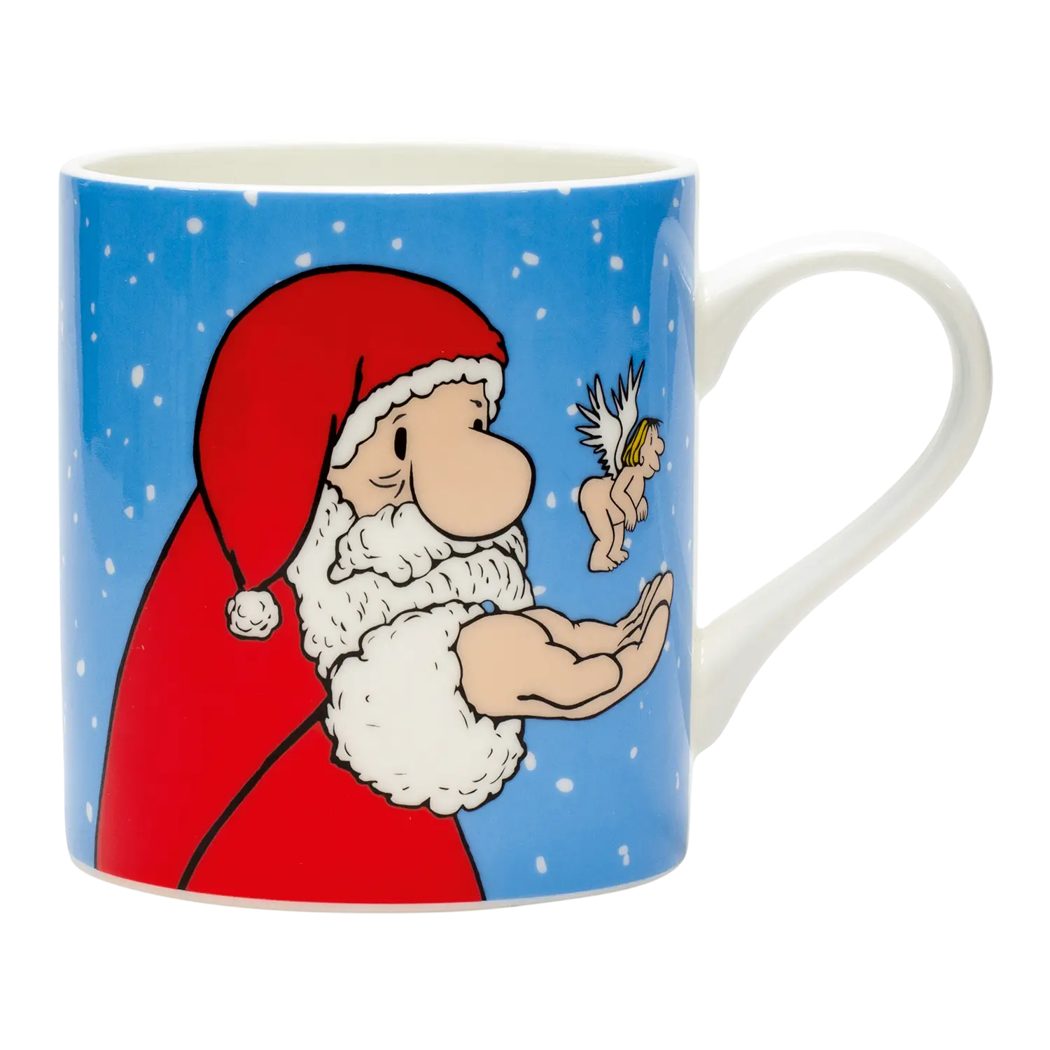 Das ars mundi-Set "Weihnachtsmops und Weihnachtsmann" enthält festliche Tassen.