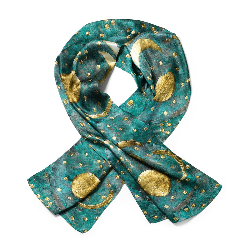 Seidenschal "Himmelsscheibe von Nebra"