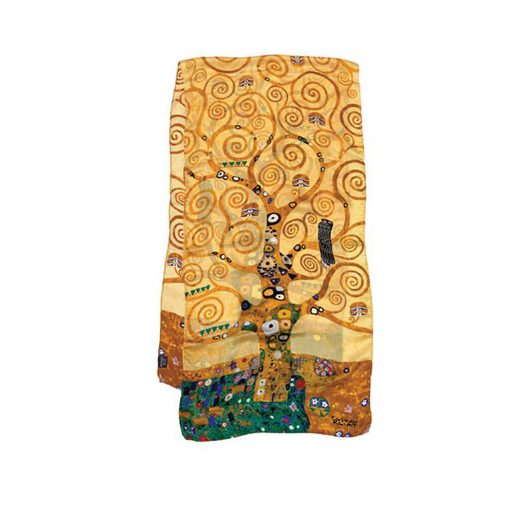 Seidenschal "Lebensbaum"  von Gustav Klimt 