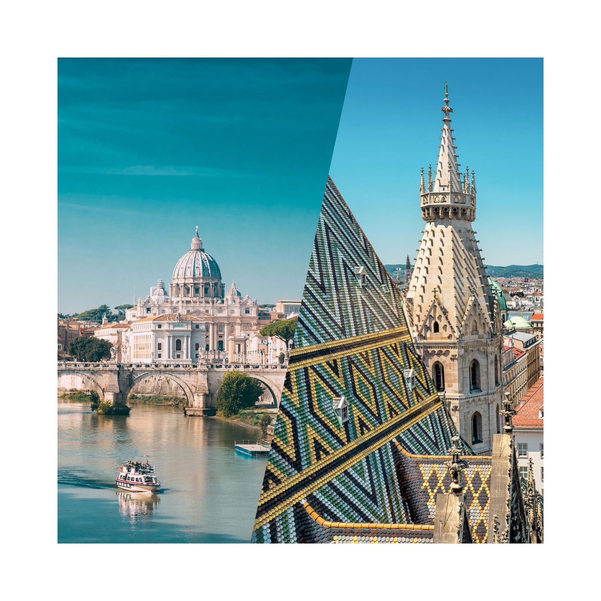 Foto vom Petersdom in der Vatikanstadt