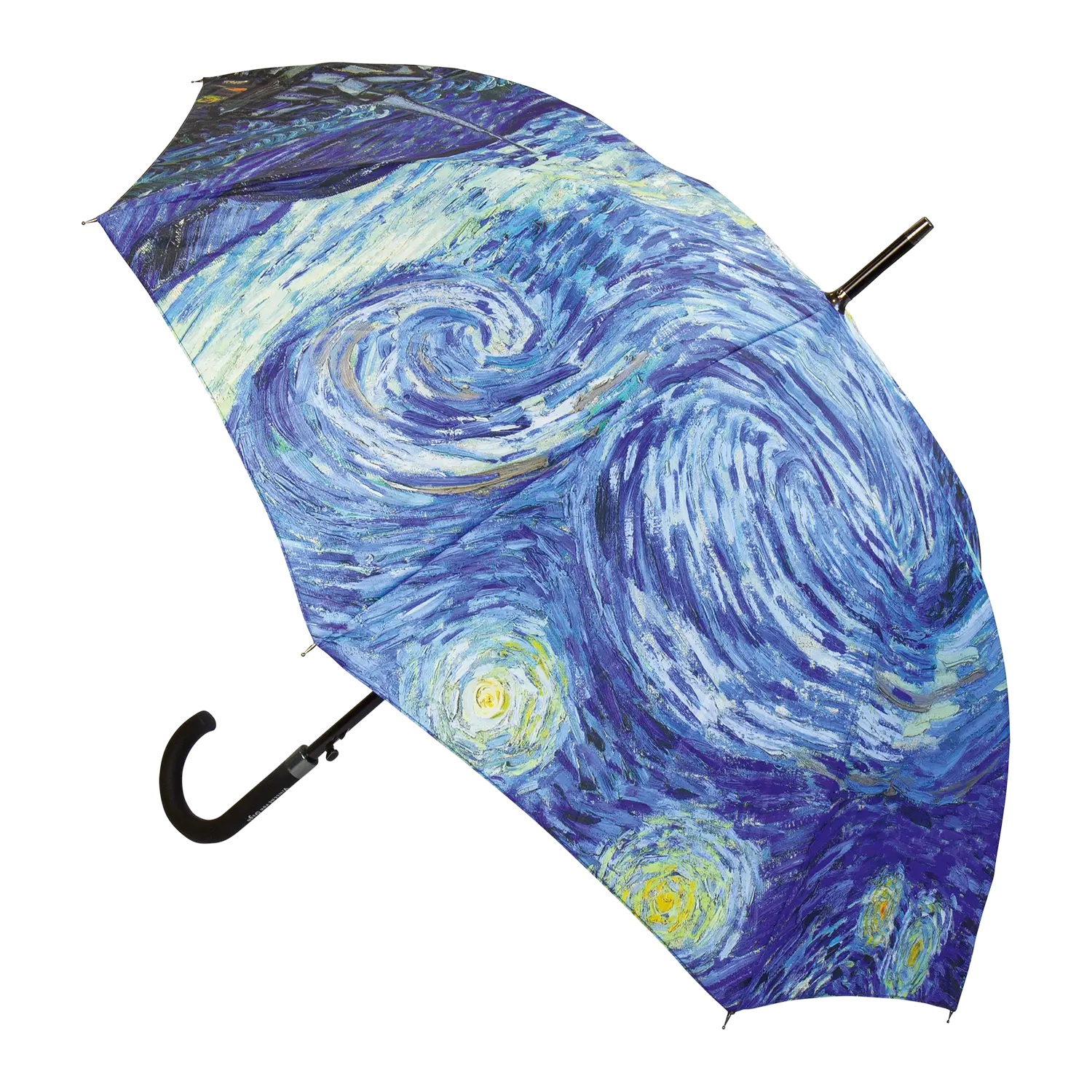 Stockschirm "Sternennacht, 1889" - Ihr stilvoller van Gogh-Schirm für regnerische Tage.