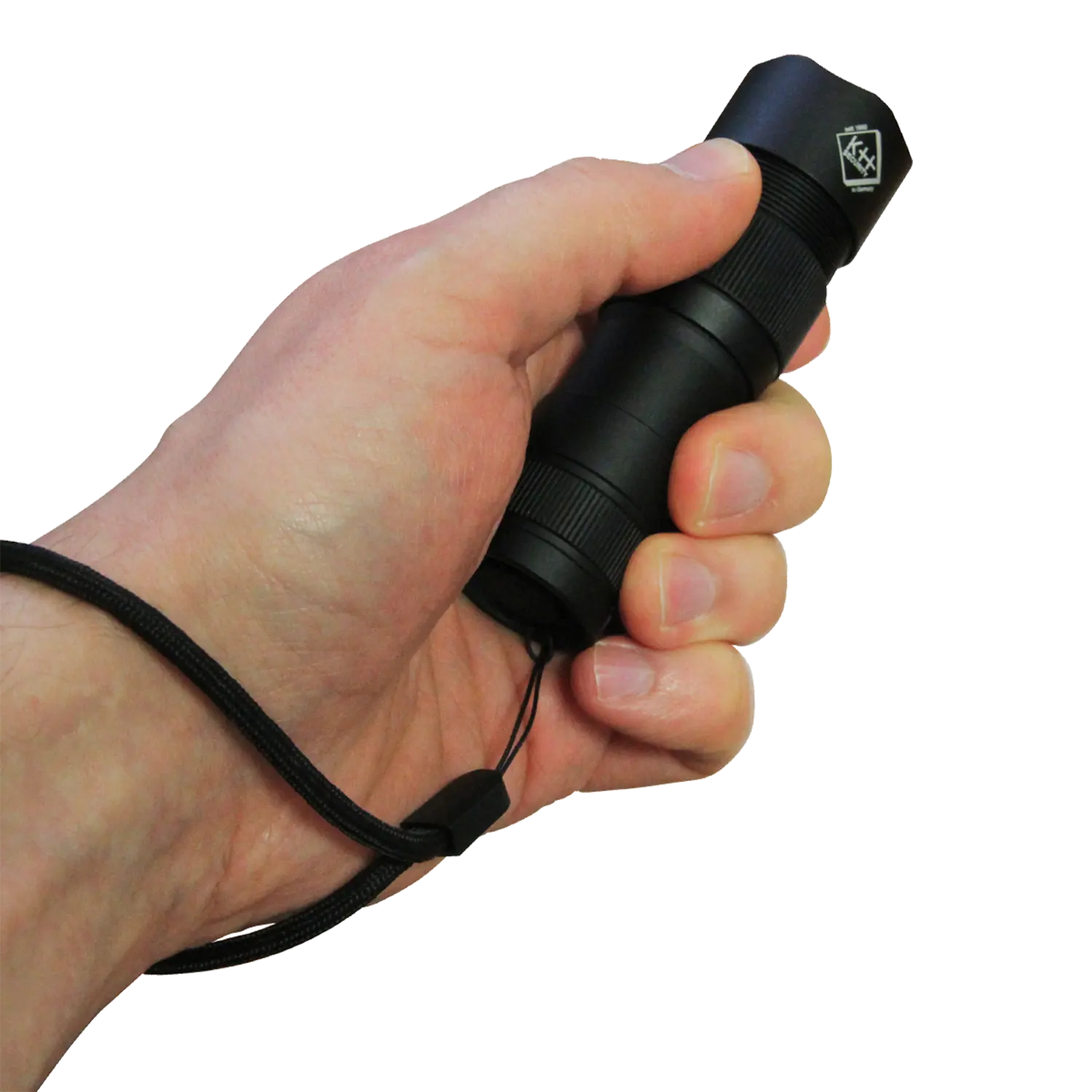 Kleine LED Taschenlampe mit Alarm