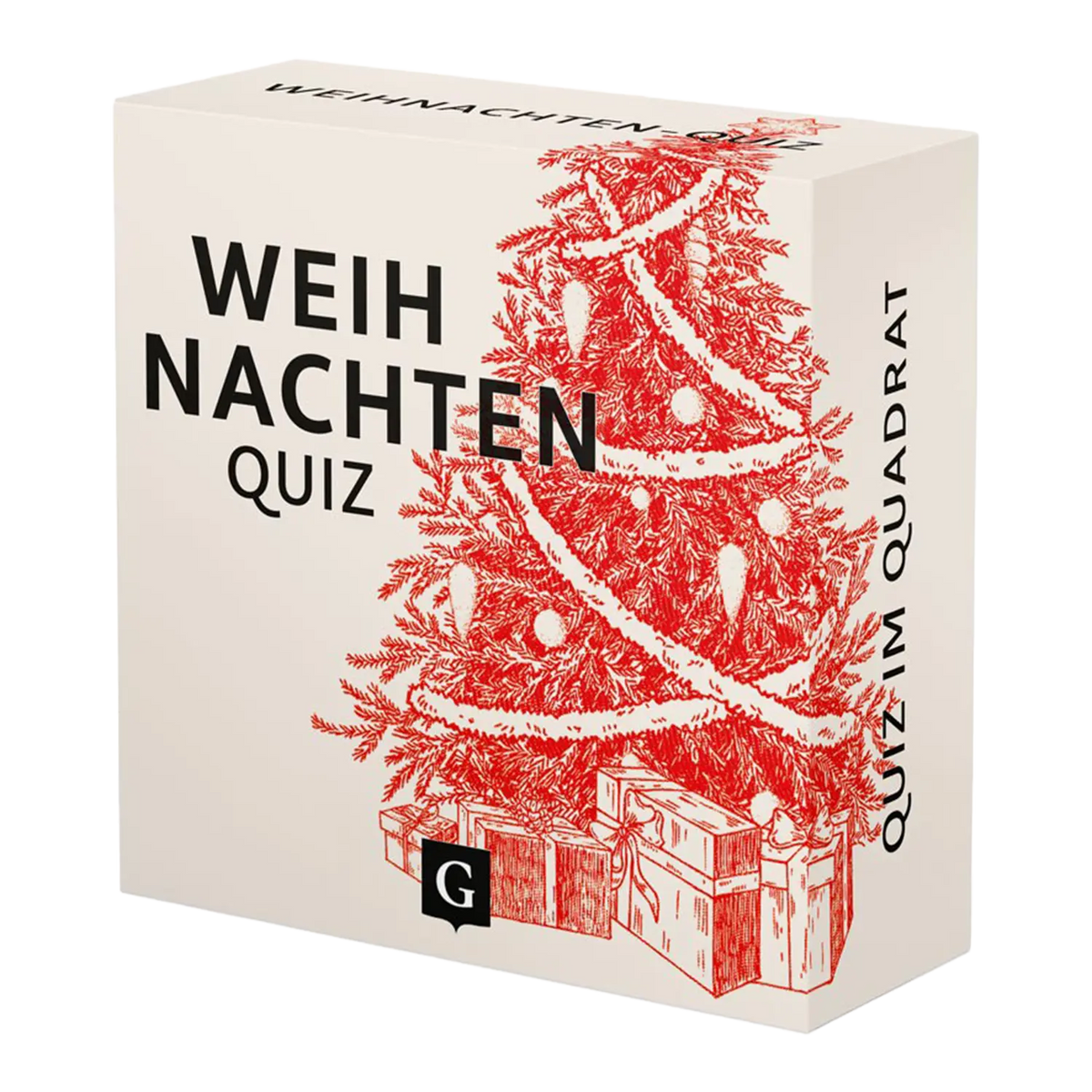 Weihnachten Quiz für Erwachsene – Kartenbox mit 100 Fragen und Antworten