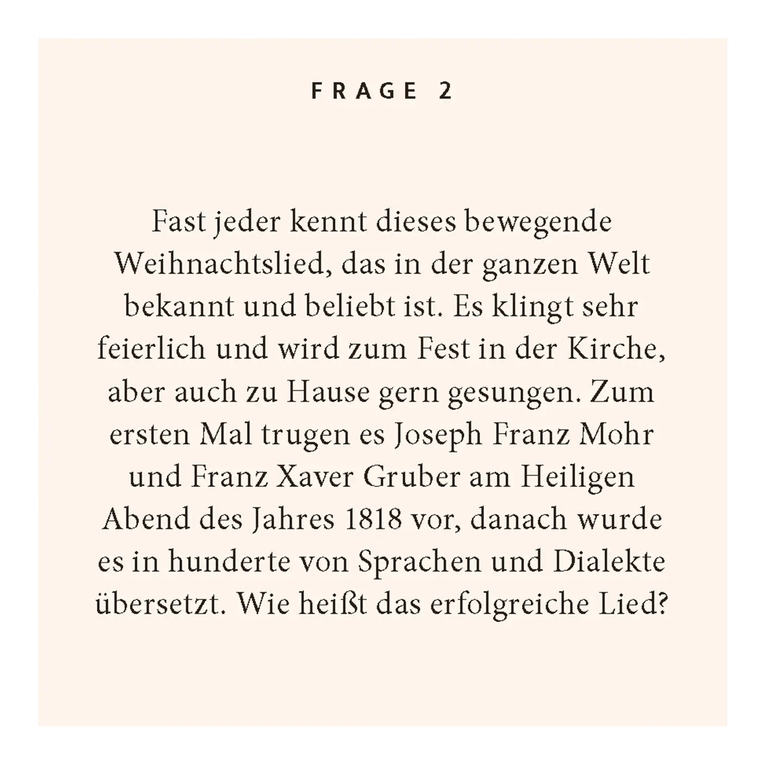 Weihnachtsquiz mit 100 Fragen und Lösungen für Senioren