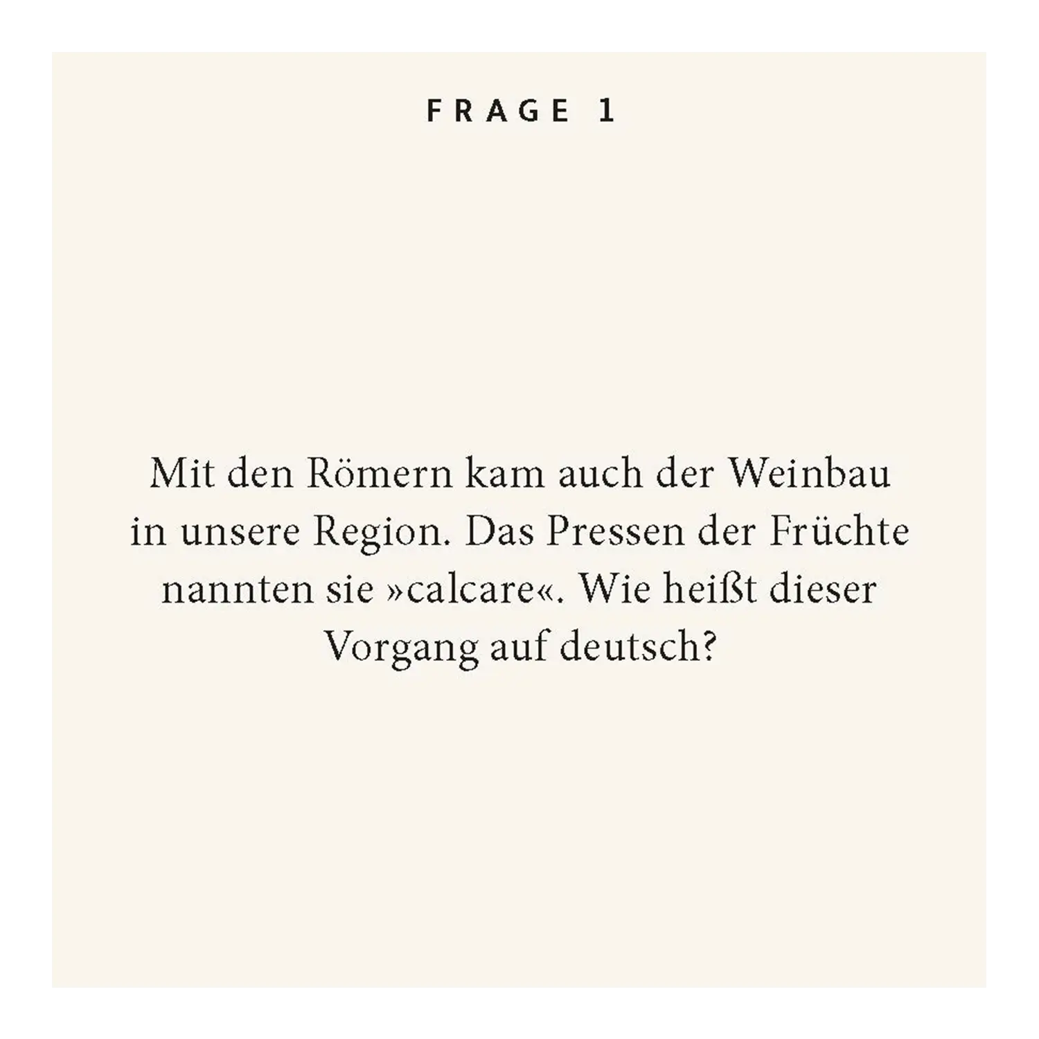 Wein Quiz für Senioren
