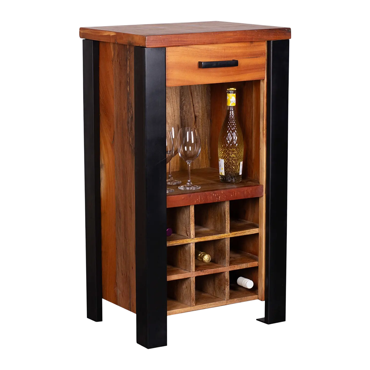 Weinschrank aus Holz